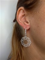 Earrings Crivelli Woman in White Gold 320-E3871 - 320-E3871
